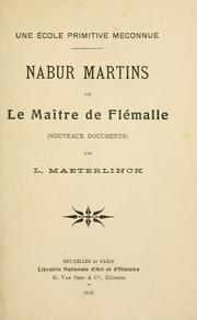 Nabur Martins by Maeterlinck, Louis