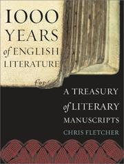 Cover of: 1,000 years of English literature: a treasury of literary manuscripts