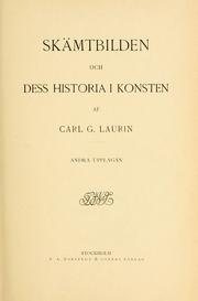 Cover of: Skämtbilden och dess historia i konsten by Carl Gustaf Johannes Laurin