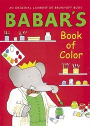 Cover of: Babar's book of color by Laurent de Brunhoff