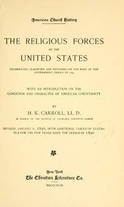 Cover of: The American church history series: consisting of a series of denominational histories published under the auspices of the American Society of Church History