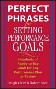 Perfect phrases for setting performance goals