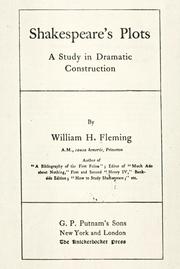 Cover of: Shakespeare's plots by William Hansell Fleming