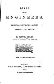 Cover of: Lives of the engineers... by Samuel Smiles