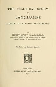Cover of: The practical study of languages: a guide for teachers and learners