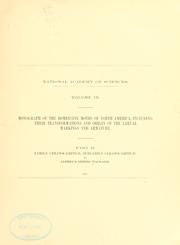 Monograph of the bombycine moths of North America by Alpheus S. Packard