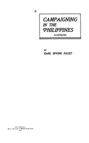 Campaigning in the Philippines by Karl Irving Faust
