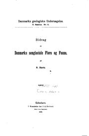Cover of: Bidrag til Danmarks senglaciale flora og fauna by Nikolaj Hartz