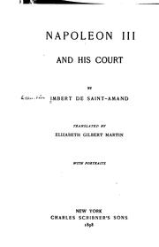 Cover of: Napoleon III and his court