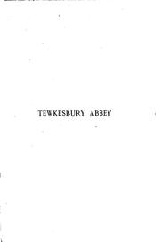 The abbey church of Tewkesbury by H. J. L. J. Masse 