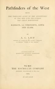 Cover of: Pathfinders of the West by Agnes C. Laut