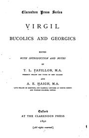 Cover of: Bucolics and Georgics