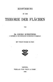 Cover of: Anwendung der Differential- und Integralrechnung auf Geometrie