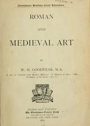 Cover of: Roman and medieval art by Goodyear, W. H.