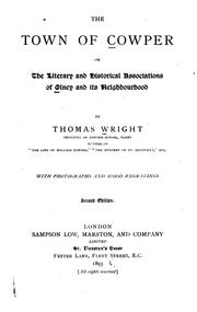 Cover of: The town of Cowper by Wright, Thomas