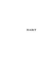Cover of: Habit by William James