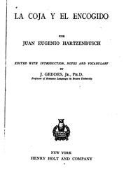 Cover of: La coja y el encogido by Juan Eugenio Hartzenbusch