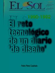 Cover of: El reto tecnológico de un diario "de diseño" by Pedro Pérez Cuadrado