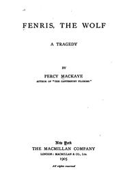 Cover of: Fenris, the wolf by Percy MacKaye