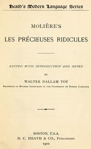 Cover of: Molière's Les précieuses ridicules by Molière