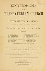 Cover of: Encyclopædia of the Presbyterian Church in the United States of America: including the northern and southern assemblies