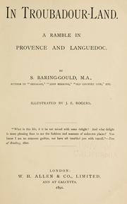 Cover of: In troubadour-land. by Sabine Baring-Gould