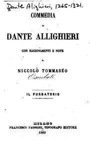 Cover of: Commedia by Dante Alighieri