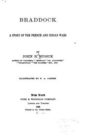 Cover of: Braddock by John R. Musick