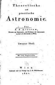 Cover of: Theoretische und practische Astronomie