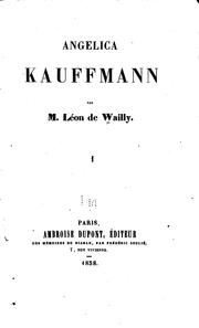Cover of: Angelica Kauffmann