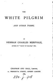 Cover of: The White Pilgrim: and other poems