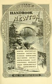 Cover of: King's handbook of Newton, Massachusetts