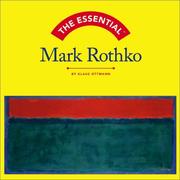 Cover of: The Essential Mark Rothko by Klaus Ottmann