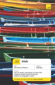 Cover of: Irish