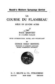 Cover of: La course du flambeau by Paul Hervieu