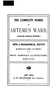 Cover of: complete works of Artemus Ward: (Charles Farrar Browne)