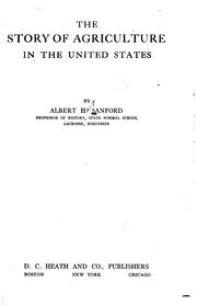 Cover of: The story of agriculture in the United States