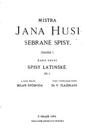 Cover of: Sebrané spisy.