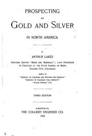 Cover of: Prospecting for gold and silver in North America