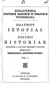 Cover of: Polybii historiae by Polybius
