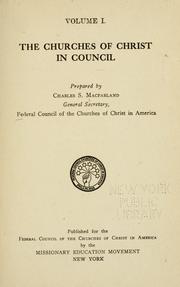 Library of Christian cooperation by Federal Council of the Churches of Christ in America.