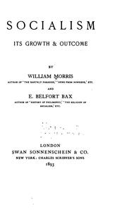 Cover of: Socialism by William Morris
