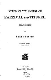 Cover of: Parzival und Titurel by Wolfram von Eschenbach