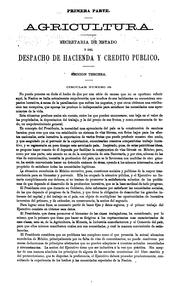 Estadística de la República Mexicana by Emiliano Busto