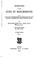 Cover of: Memoirs of the Duke of Marlborough--Volume 1 of 3