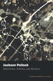 Cover of: Jackson Pollock by 
