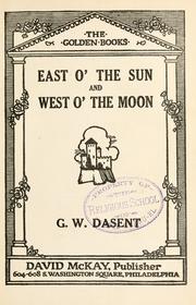 Cover of: East o ̕the sun and west o ̕the moon