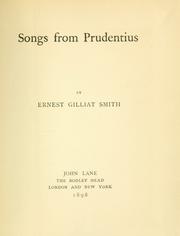 Cover of: Songs from Prudentius