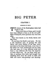 Cover of: Big Peter. by Archibald Marshall