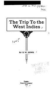 Cover of: The trip to the West Indies